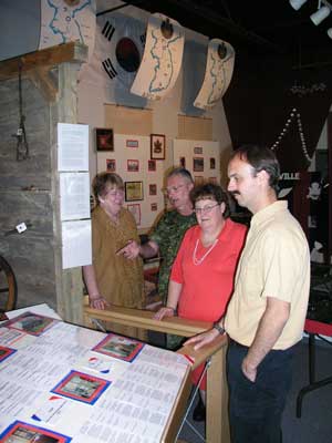 Visitors to the CME Museum